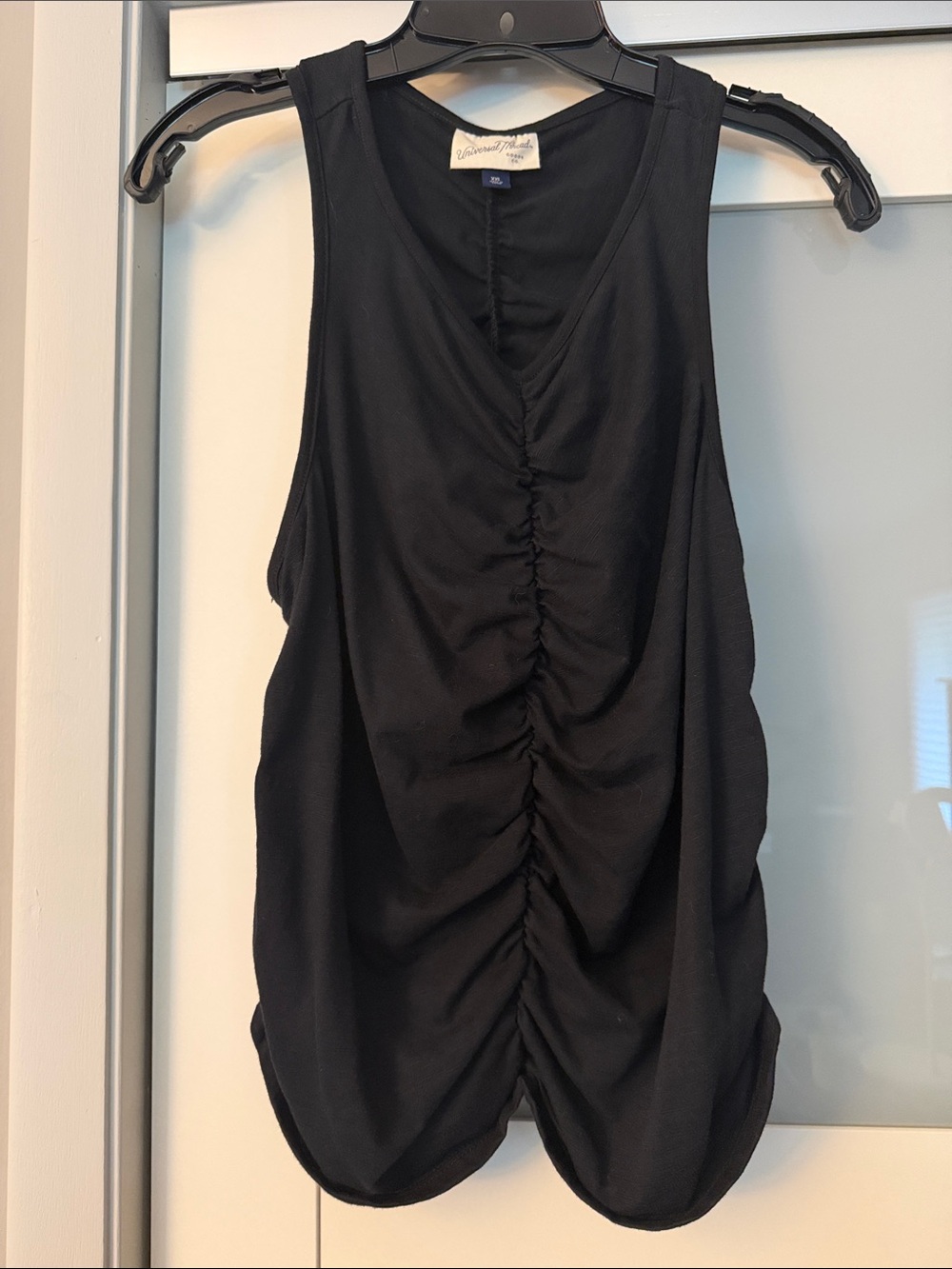 Universal Thread Gathered V-Neck Sleeveless Tank Top